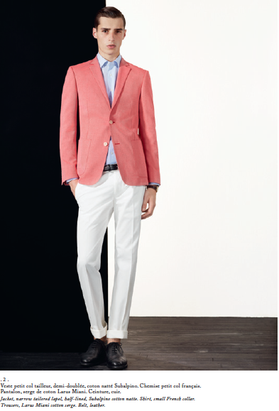 De Fursac Printemps Eté 2012-02 lookbook mode homme