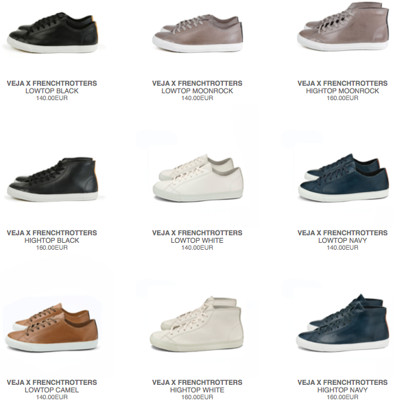 baskets veja x frenchtrotters baskets éthiques bio stylées
