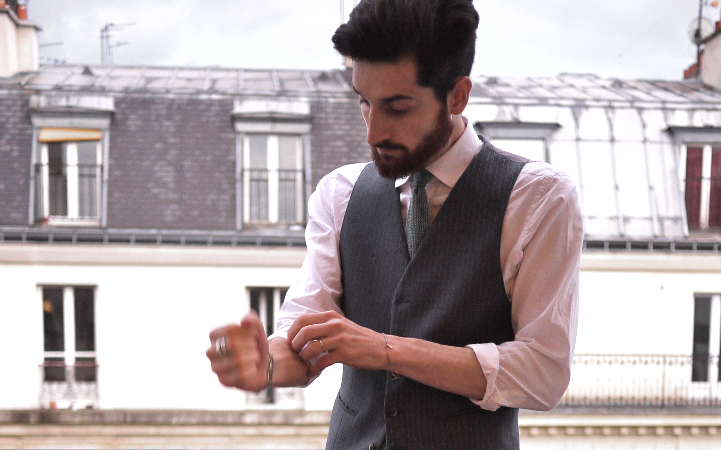 Dandy et cravate