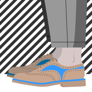 Portez des chaussures sans chaussettes