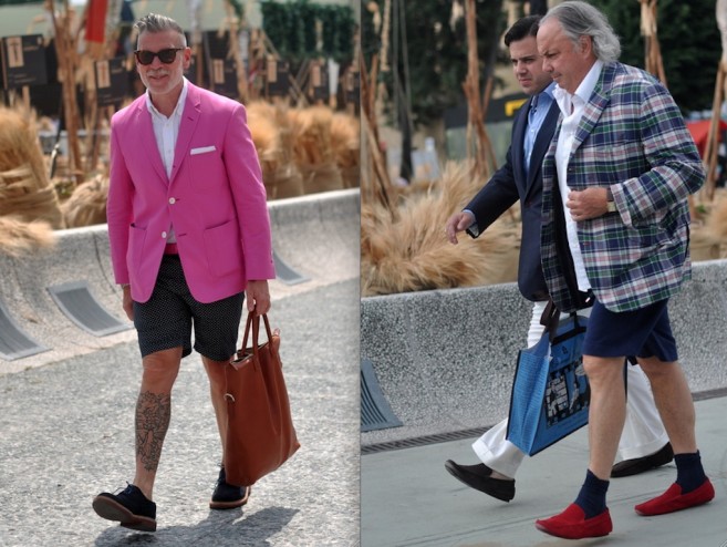veste de costume short