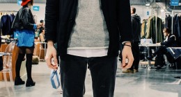 elegant conseil homme jean noir sweat gris veste
