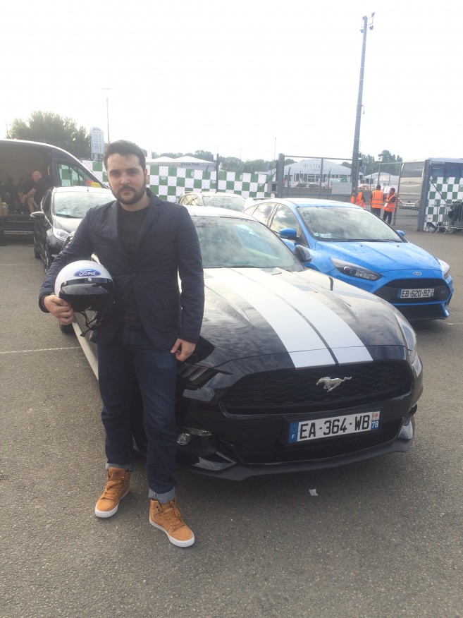 Look Dandy Driver: Veste matelassée - Figaret Auto T-shirt gris chiné - Primark Jean - Uniqlo Chaussures - Supra Skytop